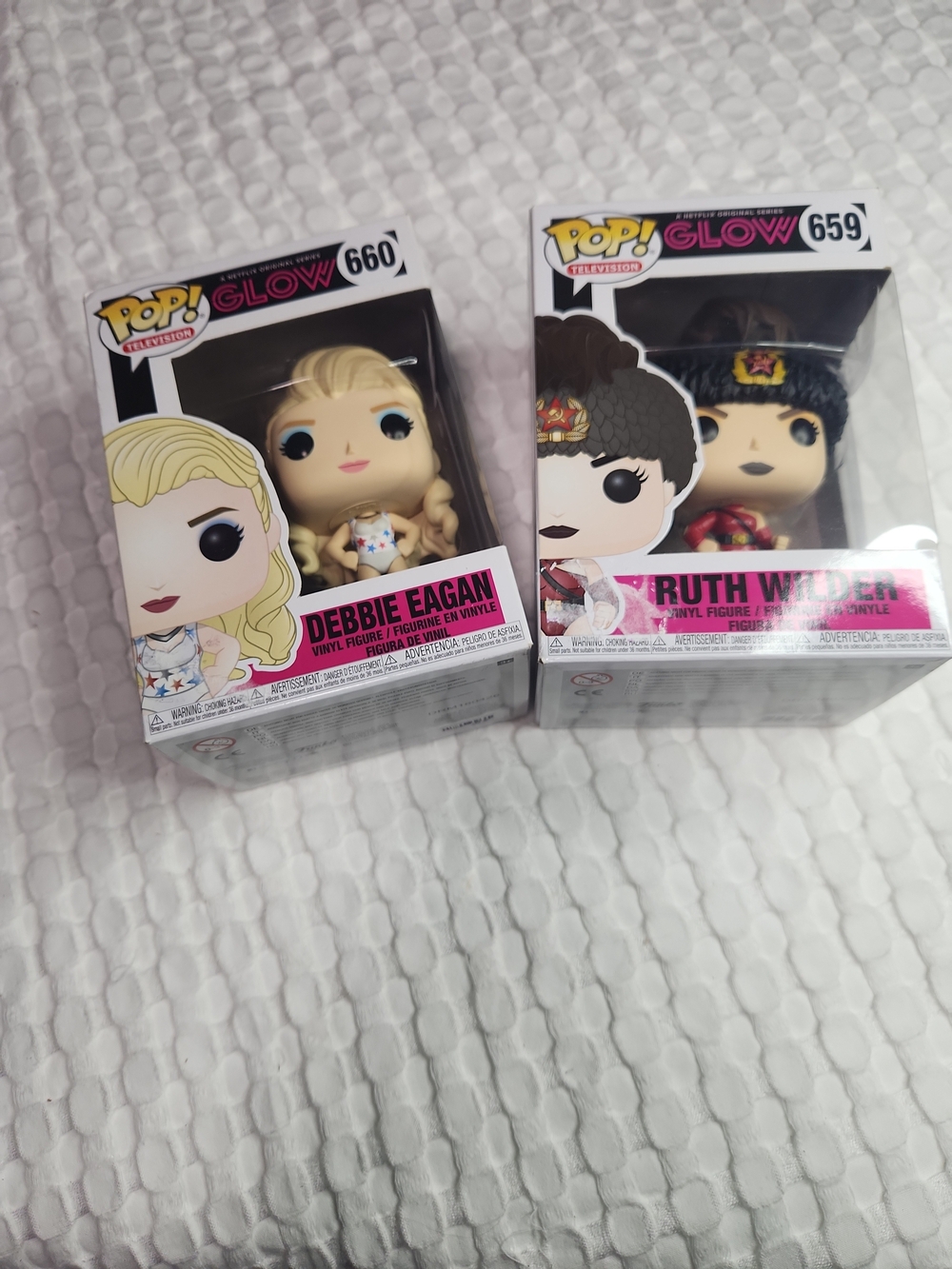 Funko POP! Glow Debbie Eagan Blonde & Ruth Wilder Black Vinyl Figures